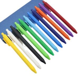 Colored ballpoint pens