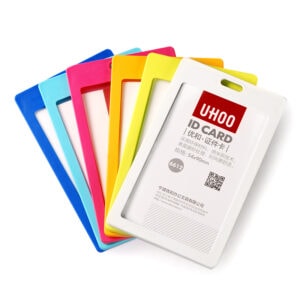 Id card badge holder