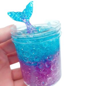 Mermaid clear plasticine