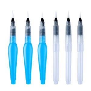 Watercolor paint brushes