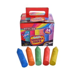 Washable sidewalk chalk