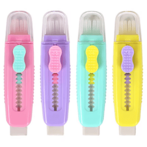 retractable rubber eraser