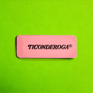 Ticonderoga 38943 Pink Carnation Erasers