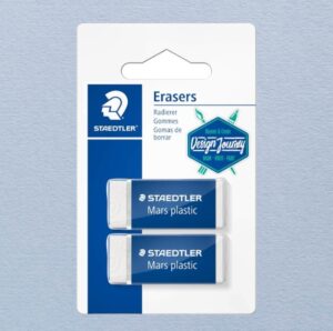 Staedtler mars plastic erasers