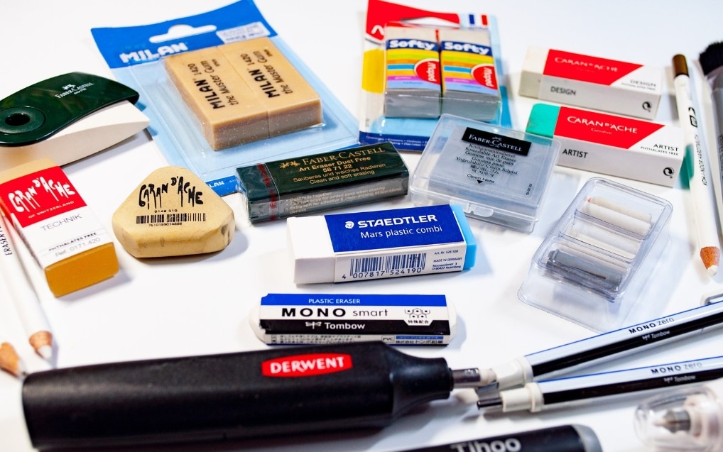 The best 9 types of erasers