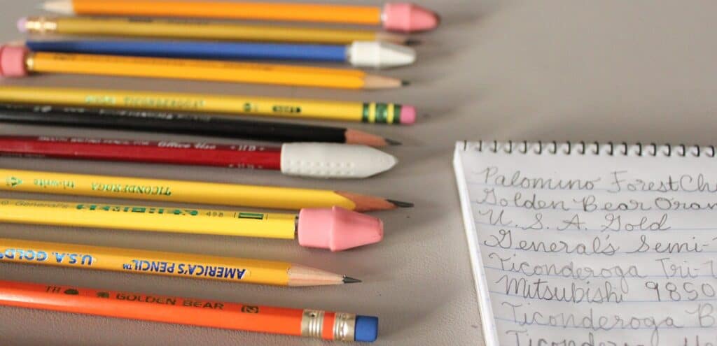 Pencil Brands Test