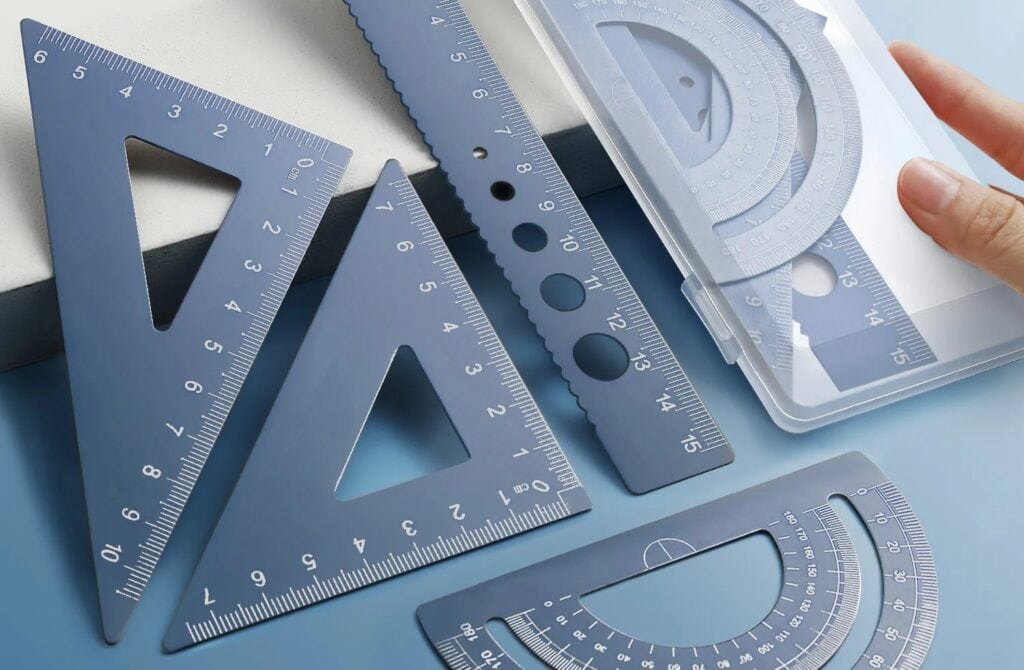 Ruler Set For Students And Professionals