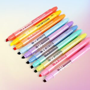 YOOUSOO Erasable Double Head Highlighters