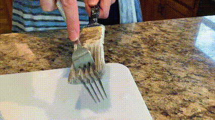 Step 4 Combing brush