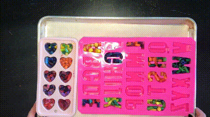 Step 4 Melt the Crayons
