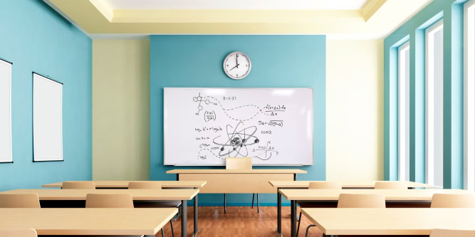 Whiteboard Sizes-whiteboard in classroom