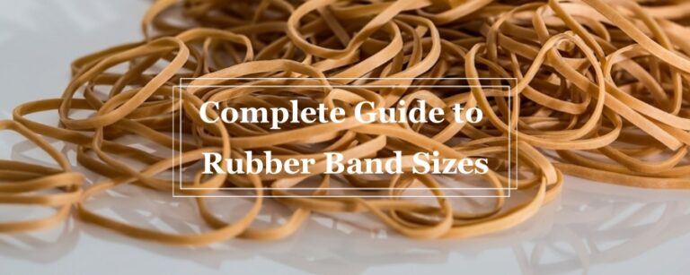 Complete Guide To Rubber Band Sizes