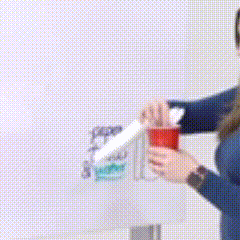 Using Paper Towels and Water