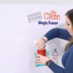 Using a Magic Eraser