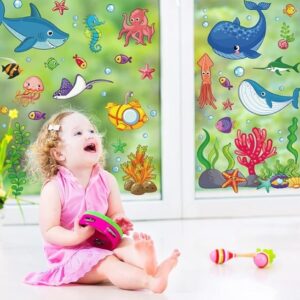 Whaline Static Cling Stickers-2