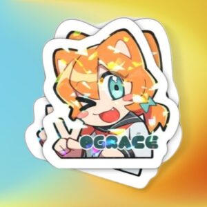 vograce Holographic stickers