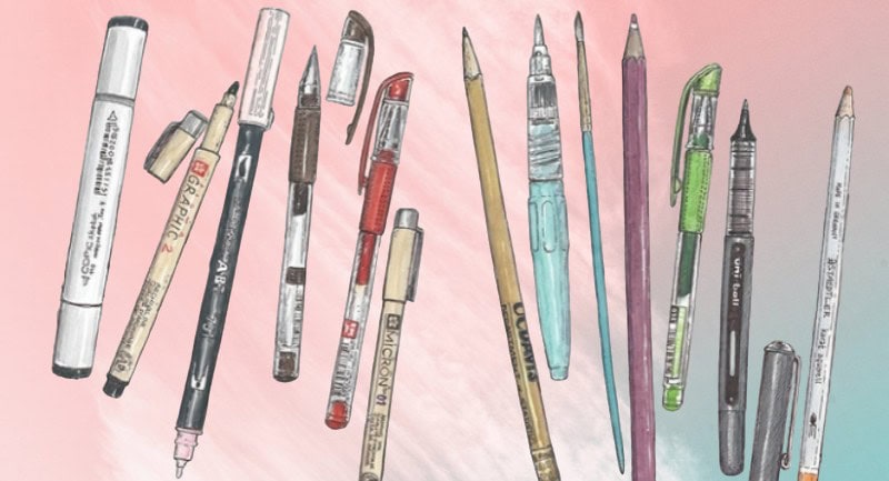 The 11 Most Popular Types Of Drawing Pens