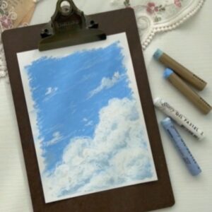 1. Blue sky and white clouds