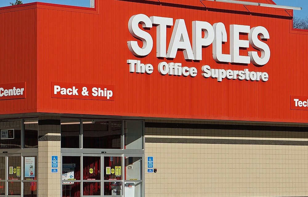 Staples store-pencil top erasers