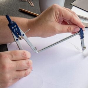 Ferocious Viking Drafting Compass for Geometry Set-3