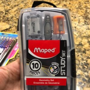 Maped Study Geometry 10 Piece Set-1