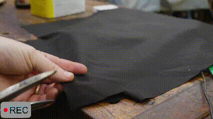 After sharpening the scissors-1