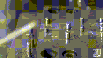 Step 2 Blade punching for assembly