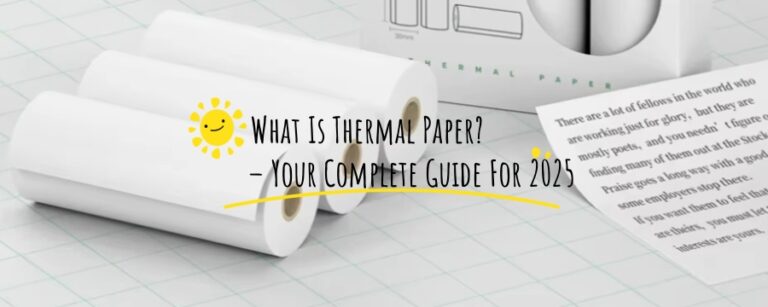 What Is Thermal Paper – Your Complete Guide For 2025