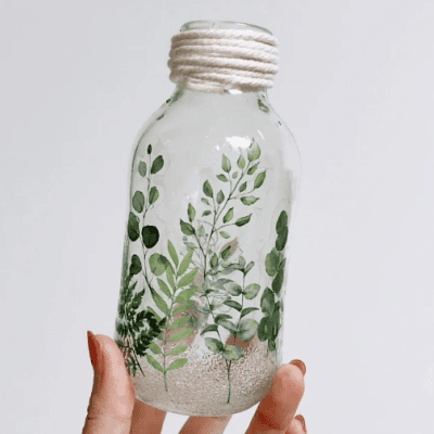 10. Personalize Glass Water Cup