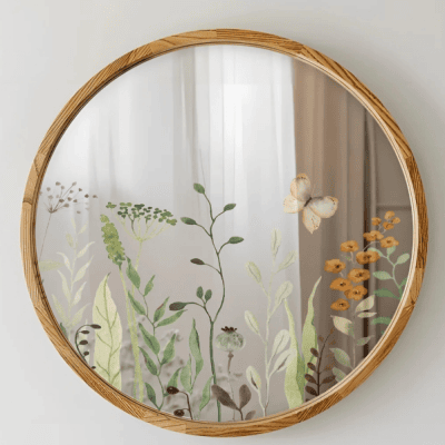 11. Add borders to mirrors