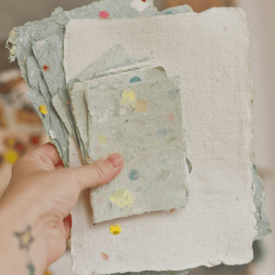 18. Handmade Paper
