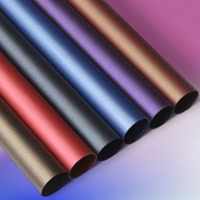 19. Metallic Pearlescent Paper