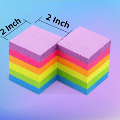 2 x 2-inch sticky note