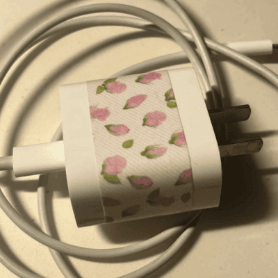 6. Labeling mobile phone chargers