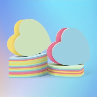 shaped sticky notes