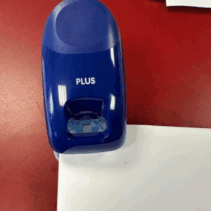 Plus Paper Clinch Compact Staple-Free Stapler-1