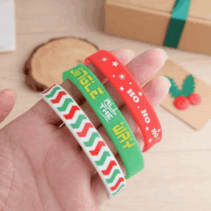 FEPITO Silicone Wristbands Rubber Band-3