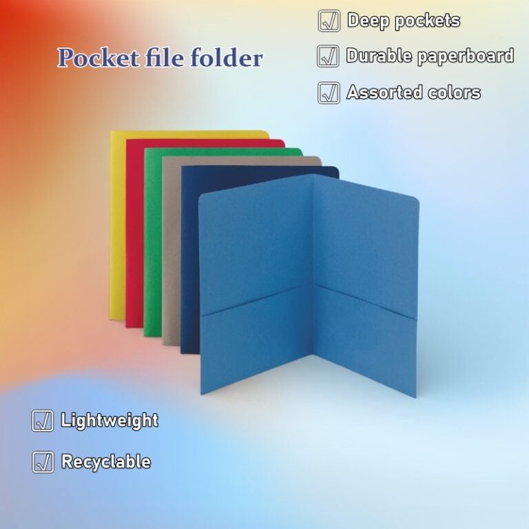 2.Pocket file folder