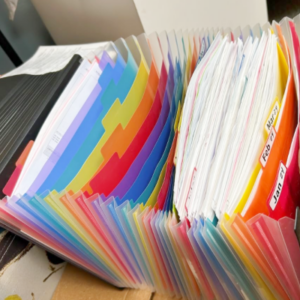 ABC life 26 Pockets Accordion File Organizer-2