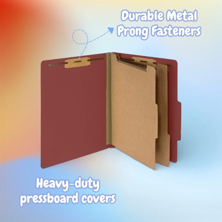 Blue Summit Supplies Classification Folders